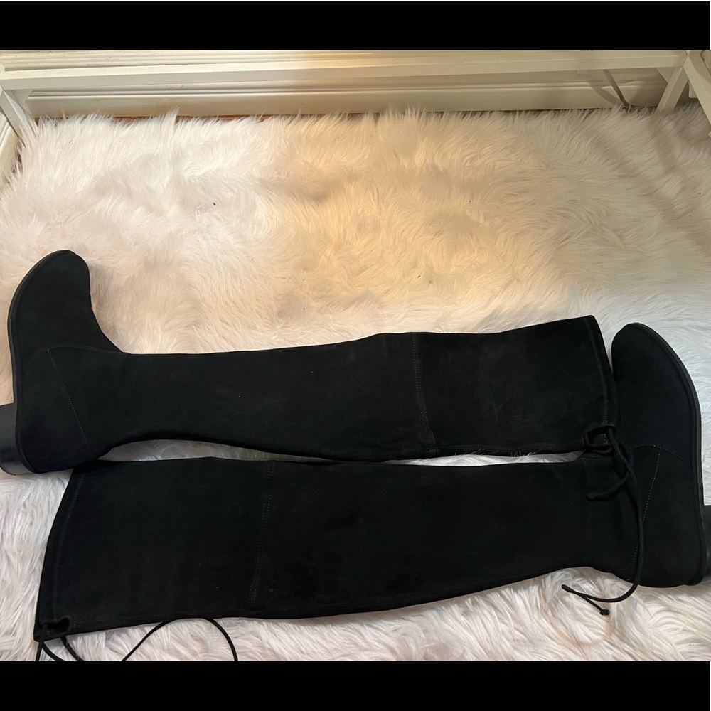 Stuart Weitzman lowland boots.